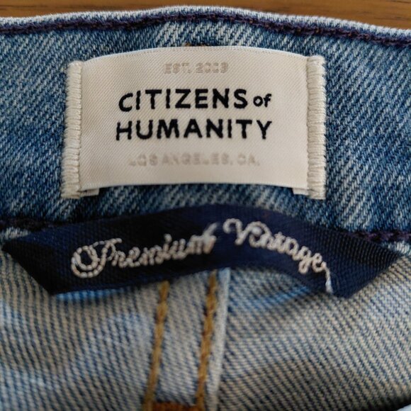 Citizens of Humanity Emerson Jeans Distressed Light Wash Size 30 - Picture 6 of 11